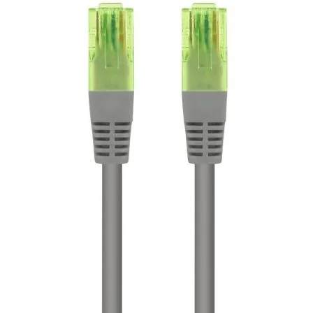 Nano Cable Cable de Red Latiguillo RJ45 Cat6 UTP CCA AWG26 3 Metros Gris, Ref. 10.20.1403 Nano Cable Cable de Red Latiguillo RJ45 Cat6 UTP CCA AWG26 3 Metros Gris, Ref. 10.20.1403